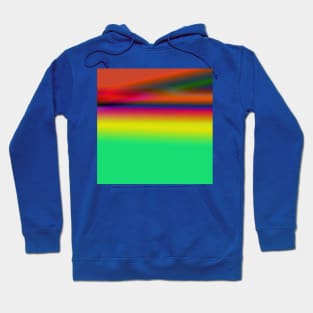 green blue red texture art Hoodie